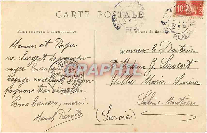 CPA Paris Pont de Briques Buttes Chaumont  — Rückseite