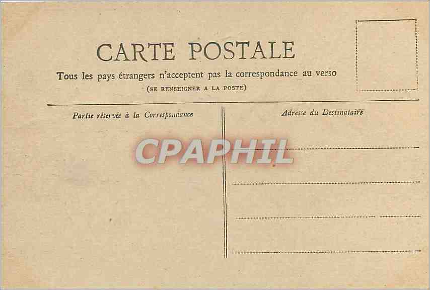 CPA Paris Saint Germain l'Auxerrois  — Rückseite