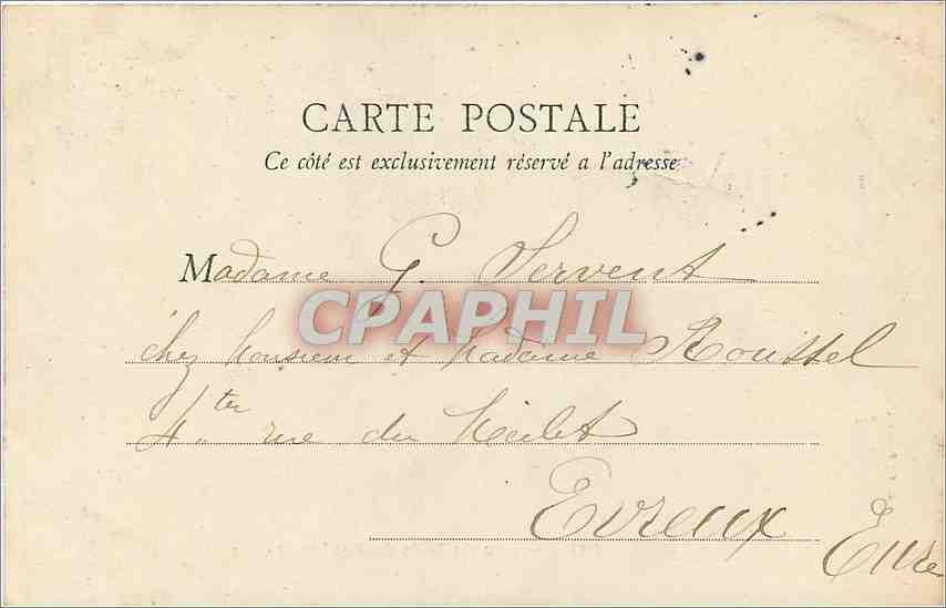 CPA Paris Lac du Bois de Boulogne  — Rückseite