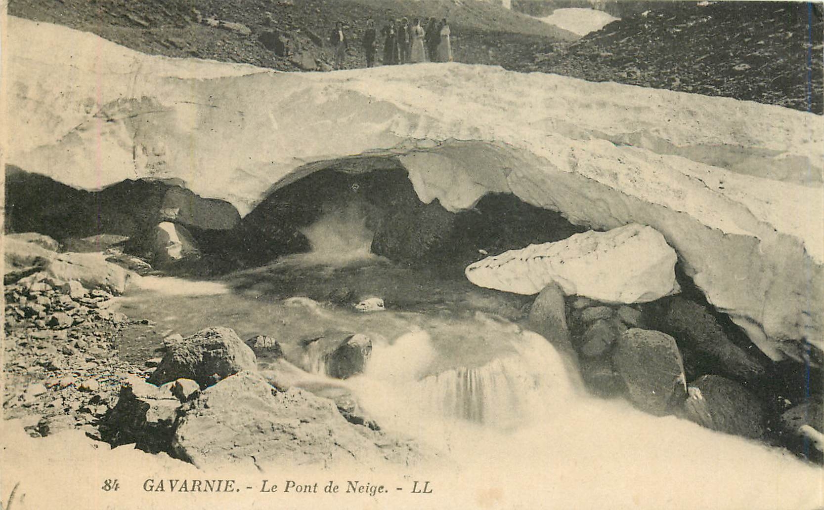 CPA Gavarnie Le Pont de Neige 