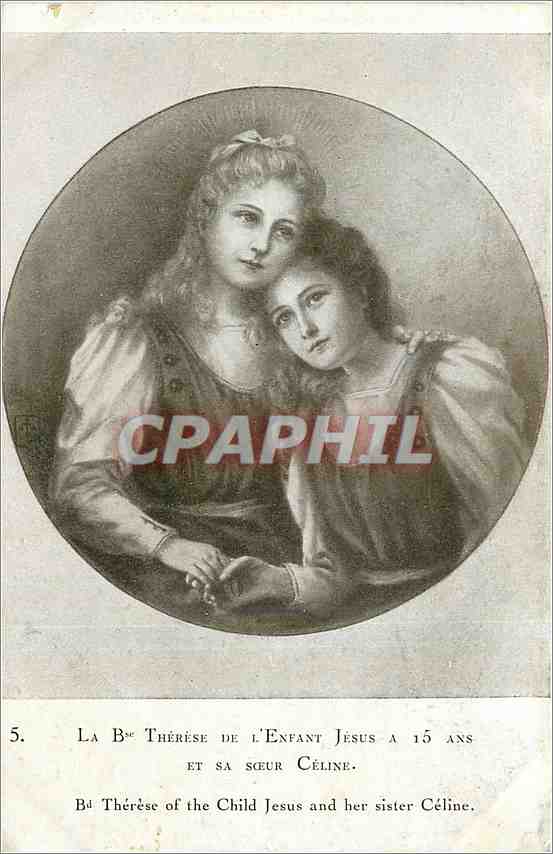 CPA Le Bse Therese de l'Enfant Jesus et Sa Soeur Celine 