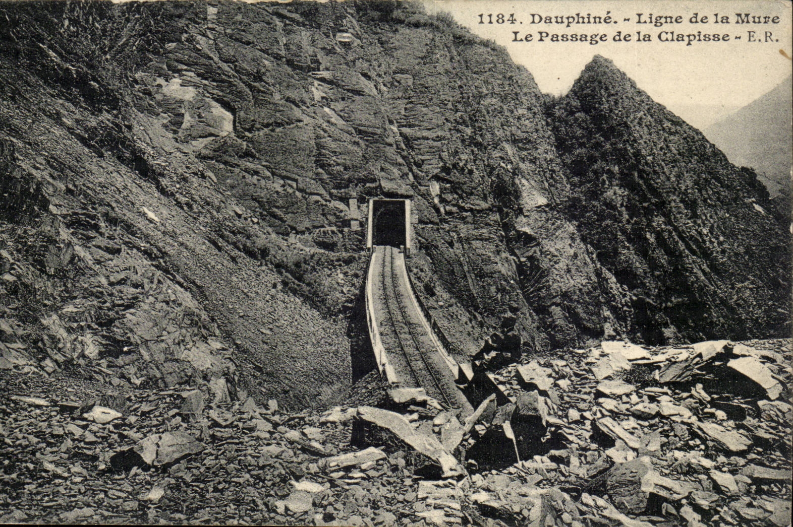 Le Passage de la Clapisse — Ligne de la Mure — E.R. — n°1184