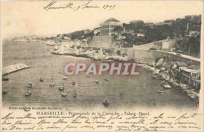 CPA Marseille Promenade de la Corniche Palace Hotel 
