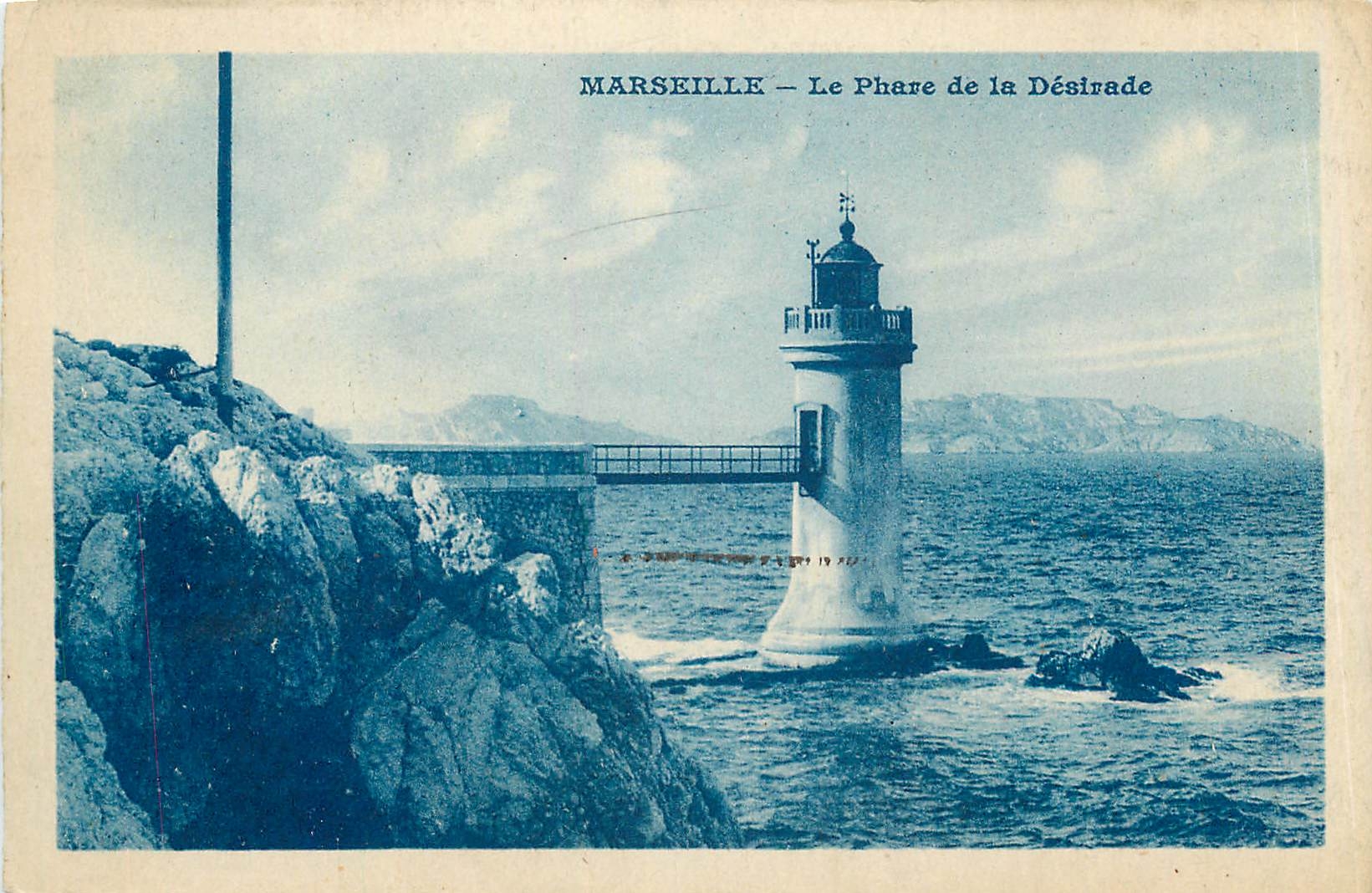 CPA Marseille Le Phare de la Desirade 