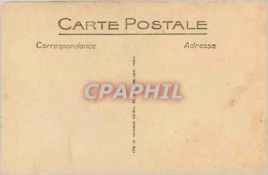 CPA Exposition Coloniale de Marseille L'Esplanade  — Rückseite