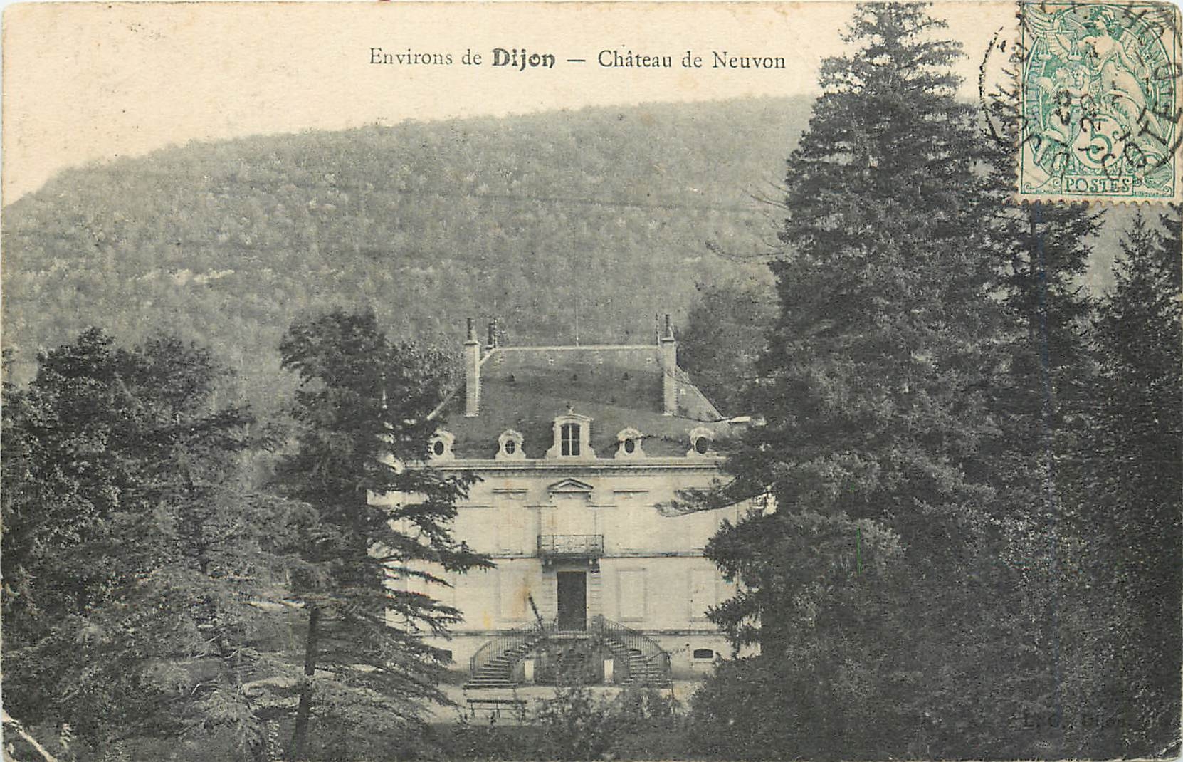 CPA Environs de Dijon Chateau de Neuvon 