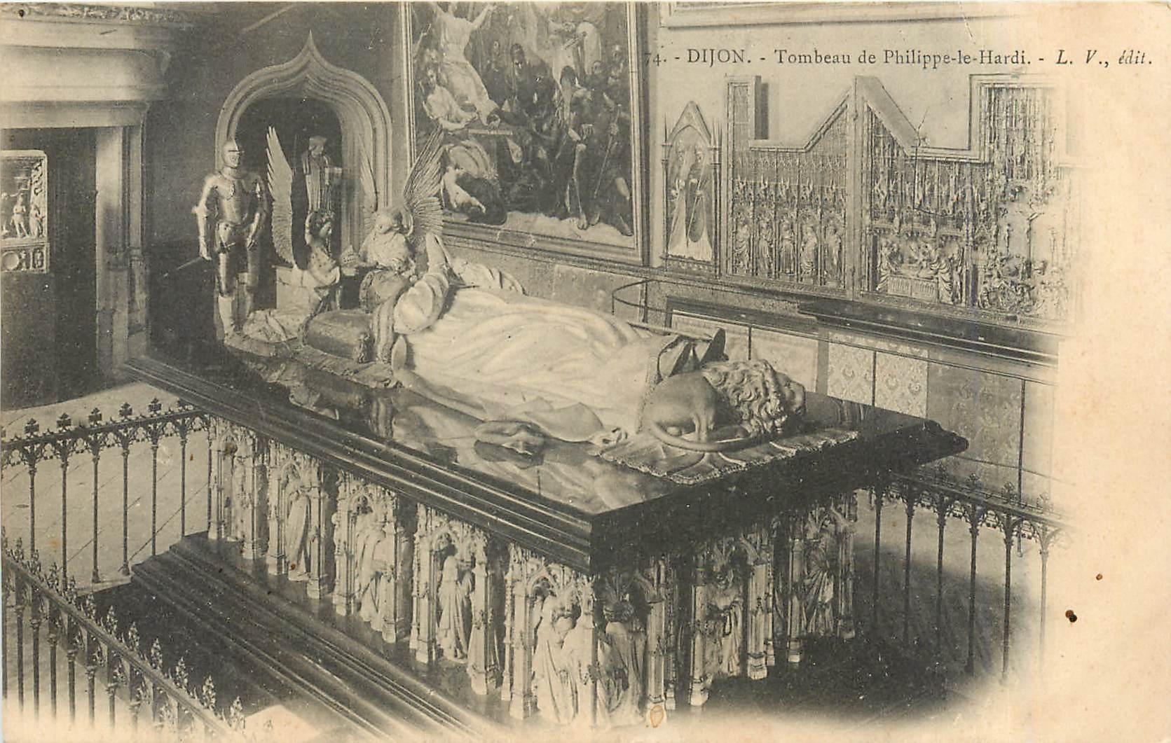CPA Dijon Tombeau de Philippe le Hardi 