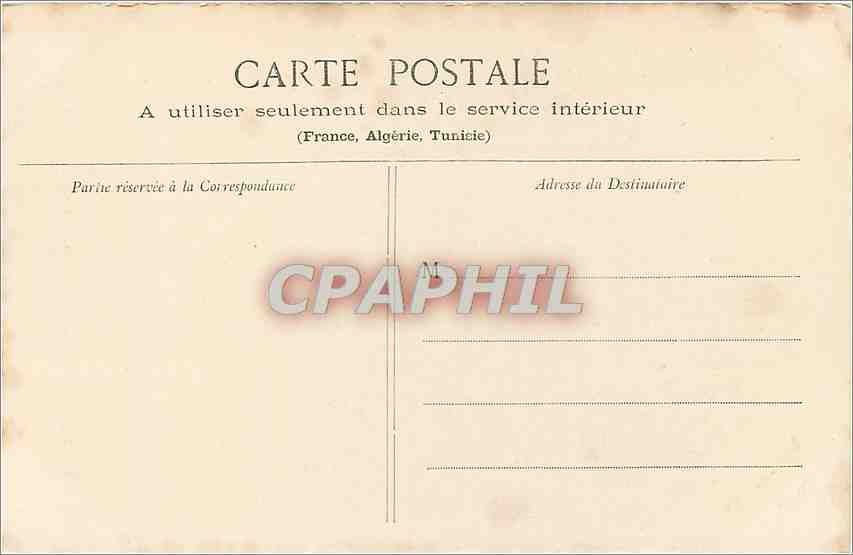 CPA Dijon Maison Milsand dite des Ambassadeurs  — Rückseite