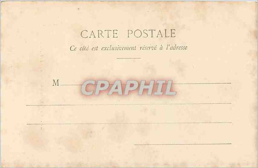 CPA Dijon Eglise Saint Michel  — Verso