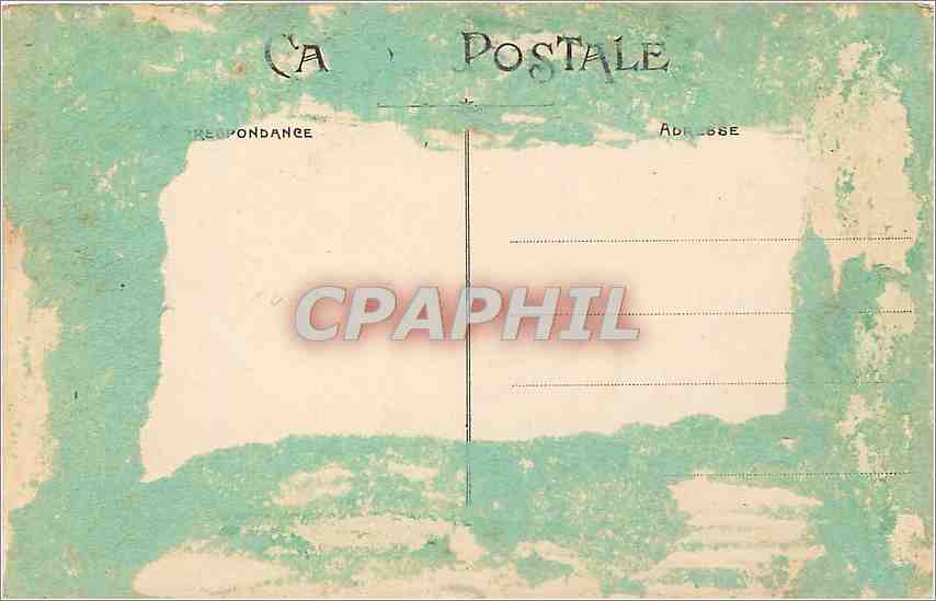Crozant — Ruines du Château Féodal — La Creuse Pittoresque — Rückseite