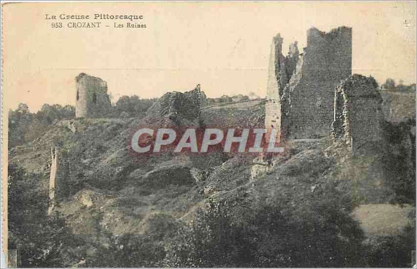 Les Ruines — Crozant — La Creuse Pittoreaque