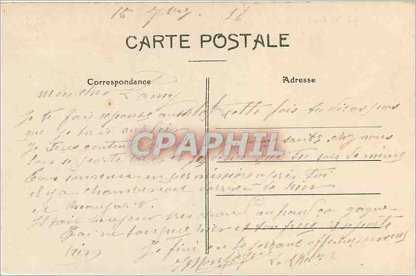 CPA La Creuse Pittoresque Toulx Sainte Croix Pierres Jaumatres Autel des Sacrifices Gaulois  — Rückseite