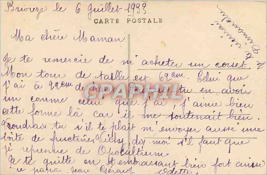 CPA La Normandie Communaute de Notre Dame de Briouze Orne Interieur de la Chapelle  — Rückseite