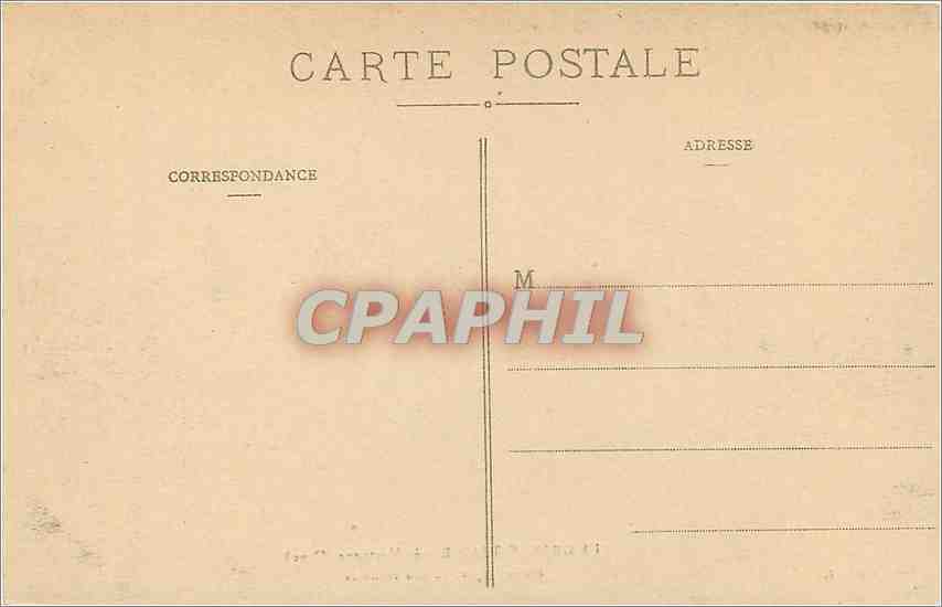CPA La Grande Trappe pres Mortagne Orne Bibliotheque  — Rückseite