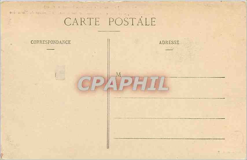 CPA La Grande Trappe pres Mortagne Orne Facade Ouest de la Chocolaterie donnant sur la Cour d'Honneu — Rückseite