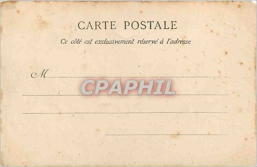 CPA La Normandie Domfront La Promenade publique  — Rückseite