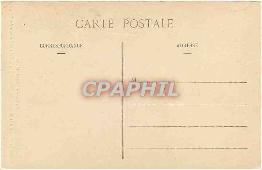 CPA La Grande Trappe Orne Passage conduisant a la Chapelle des Reliques et a la Salle de Lecture des — Rückseite