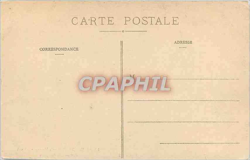 CPA La Grande Trappe pres Montagne Orne Dortoir des Religieux  — Rückseite