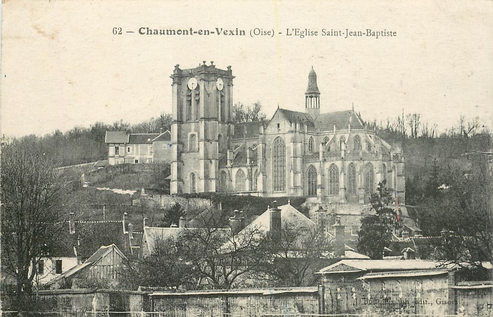 Chaumont-en-Vexin (Oise) — L'Église Saint-Jean-Baptiste — Gisore