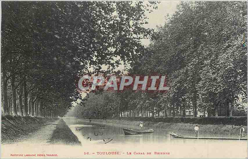 Toulouse — The Brienne Canal — Phototype Labouche Frères, Toulouse, no. 56