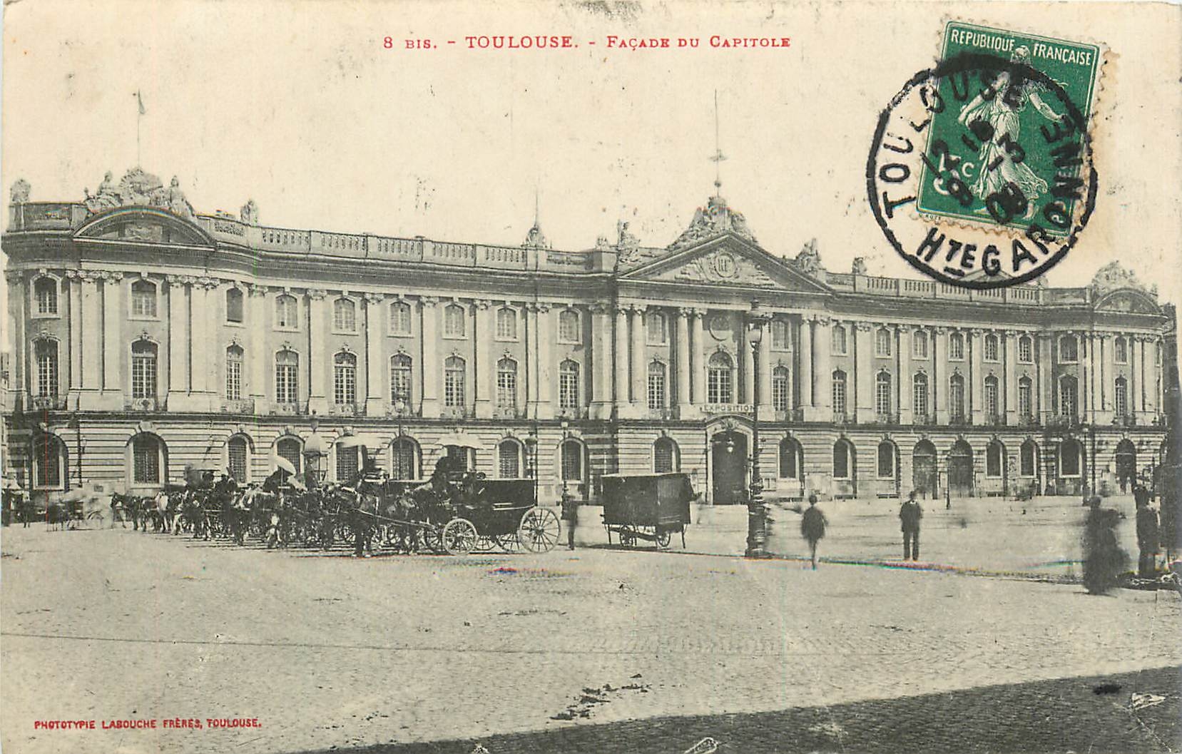 CPA Toulouse Facade du Capitole 