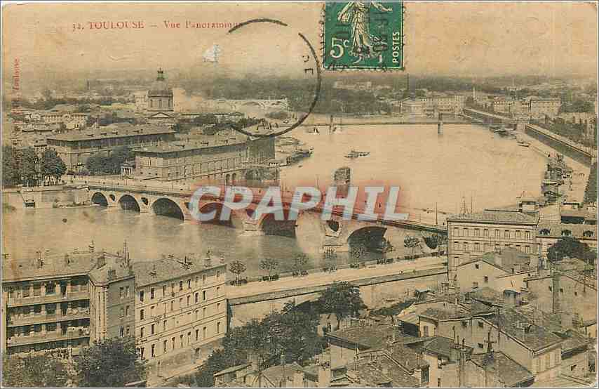 CPA Toulouse Vue Panoramique 