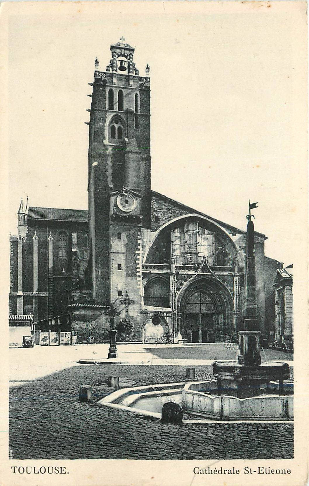 CPA Toulouse Cathedrale St Etienne 