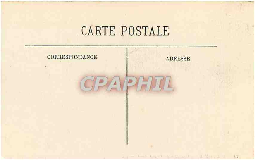 CPA Toulouse Une Allee du Grand Rond  — Verso