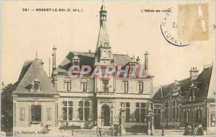 Nogent-le-Roi (E.-et-L.) — L'Hôtel-de-ville — A. Berbault, éditeur