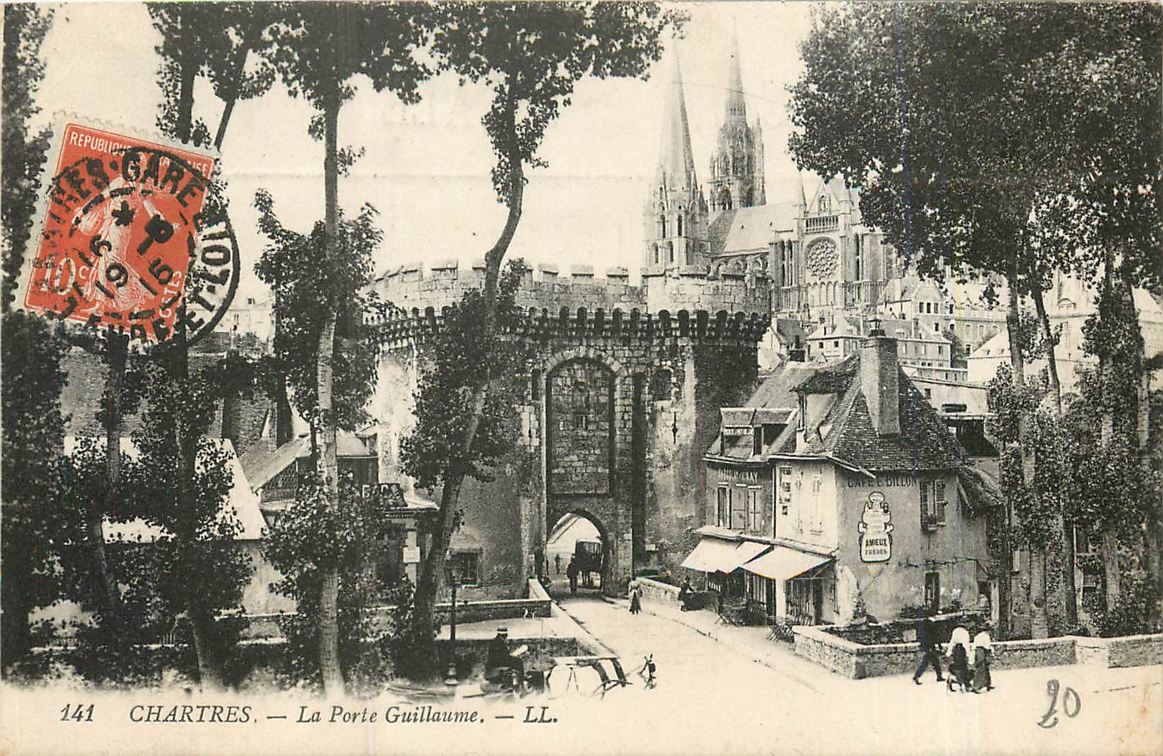 CPA Chartres La Porte Guillaume 