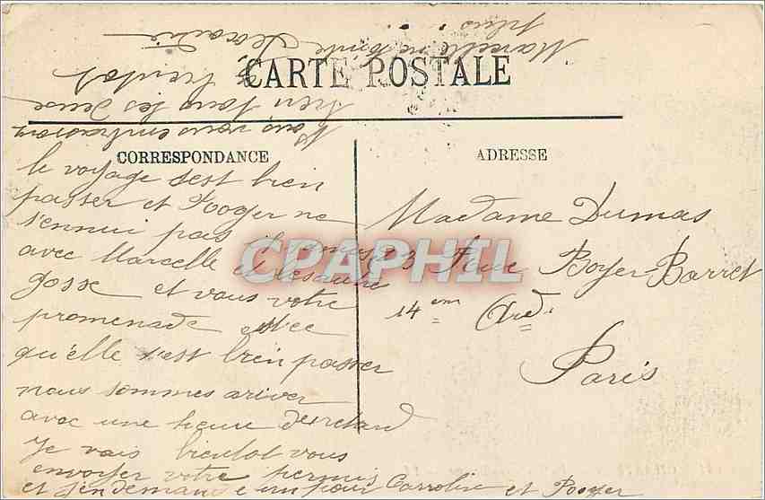 CPA Chartres La Porte Guillaume  — Rückseite