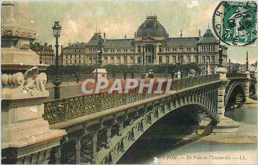CPA Lyon Le Pont de l'Universite 
