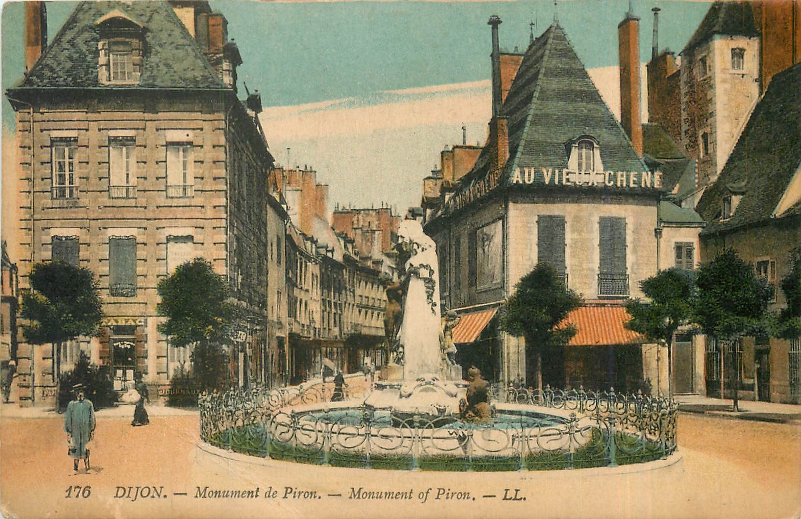 CPA Dijon Monument de Piron 