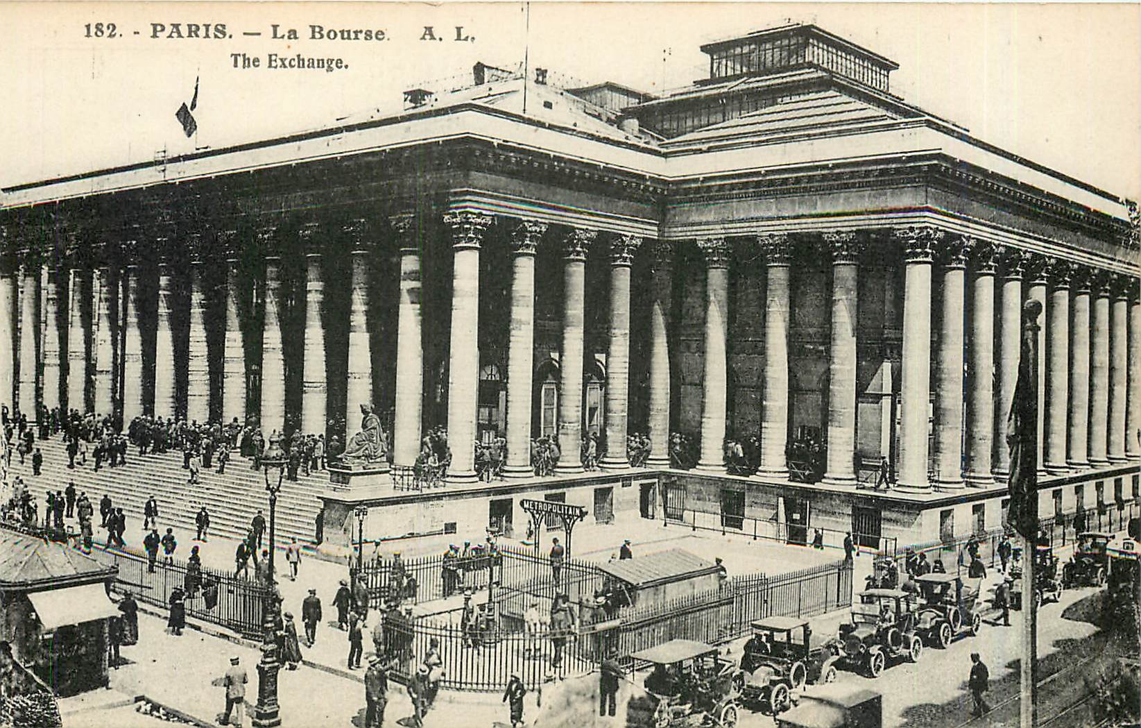 CPA Paris La Bourse The Exchange 