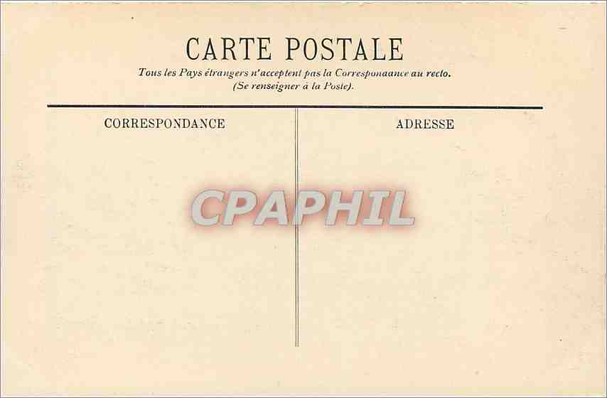 Angoulême — L'Hôtel de Ville (côté Est) — Librairie Barraud — Angoulême — Rückseite