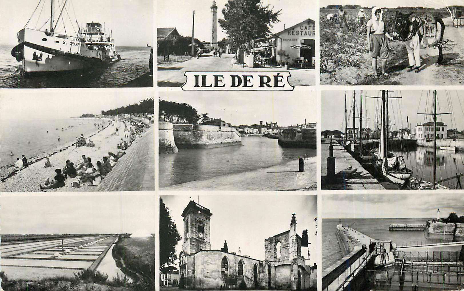 CPM Ile De Re Bateau