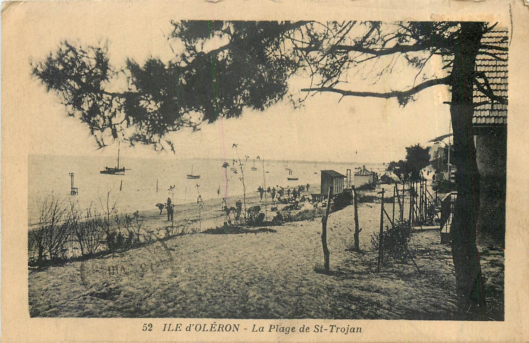 CPA Ile d'Oleron La Plage de St Trojan 