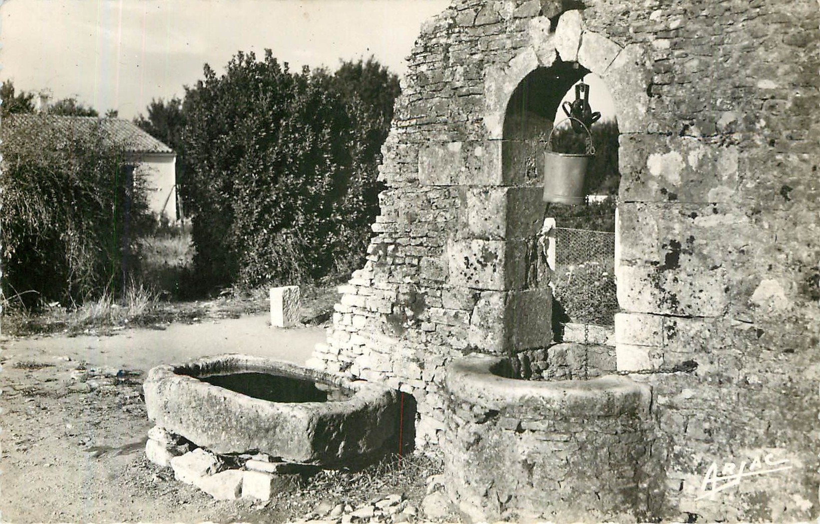 CPM Ile d'Oleron Saint Georges Ville residentielle d'Alienor d'Aquitaine Puits du Prieure Seigneurie
