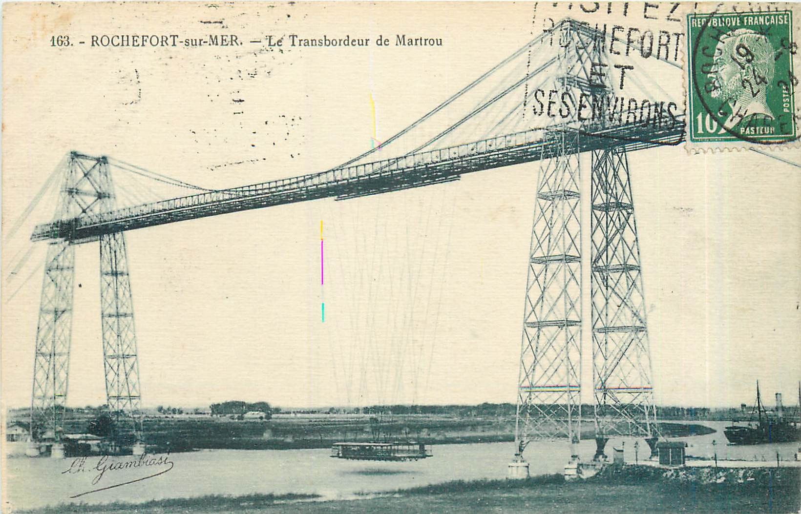 CPM Rochefort sur Mer Le Transbordeur de Martrou 