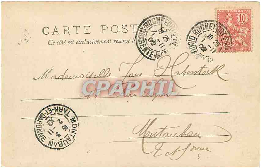 CPA Rochefort sur Mer Bassin Bateau — Back