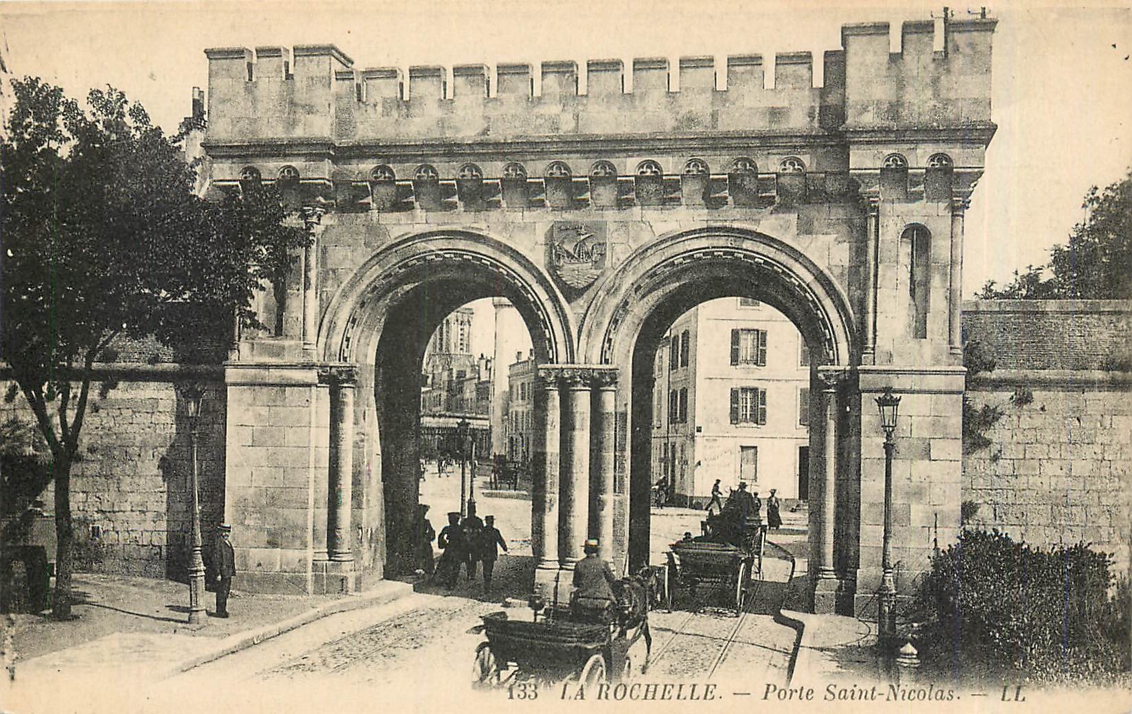 CPA La Rochelle Porte Saint Nicolas 