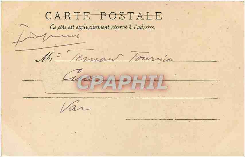 CPA La Rochelle Porte Royale  — Verso