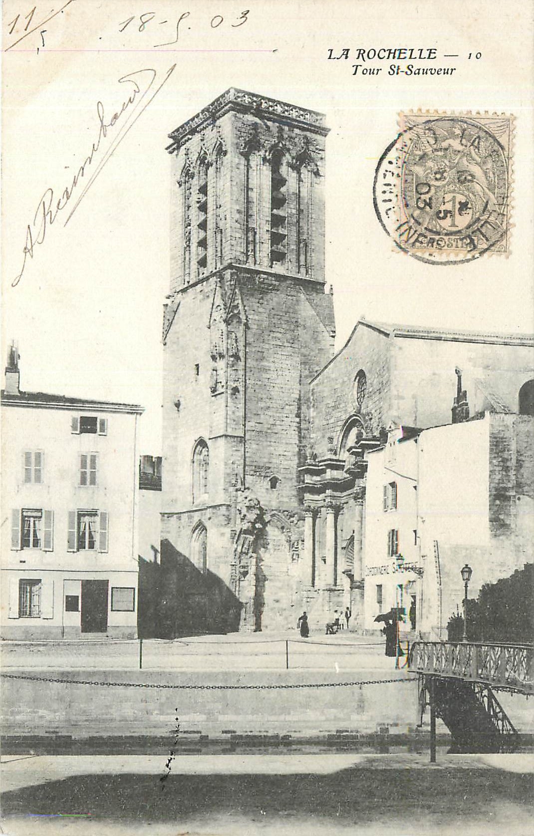 CPA La Rochelle Tour St Sauveur 