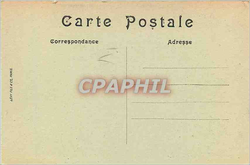 CPA La Rochelle Vue generale des Ports Bateaux — Verso