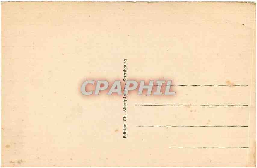 CPA Strasbourg La Gare Centrale Tramway — Verso