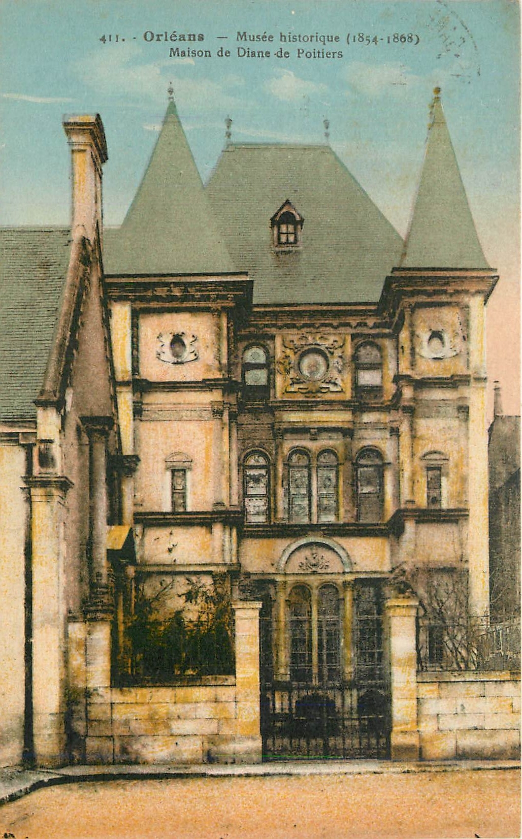 CPA Orleans Musee Historique Maison de Diane de Poitiers 