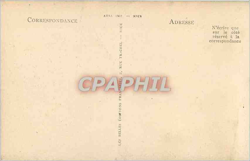 CPA Constantine Vue Interieure de la Mosquee d'Ahmed Bey  — Verso