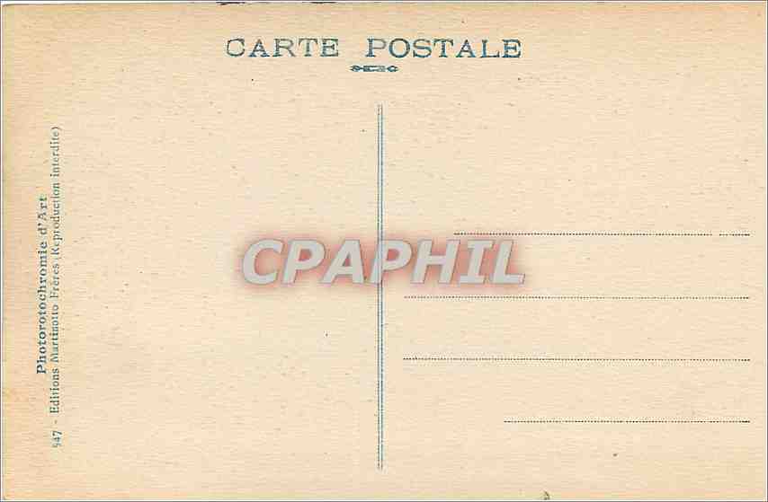 CPA Les Grands Goulets Le Pont et les Tunnels de la Vernaison  — Rückseite
