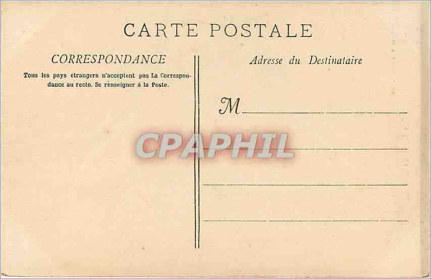 CPA Marseille Ascenseurs de ND de la Garde  — Rückseite