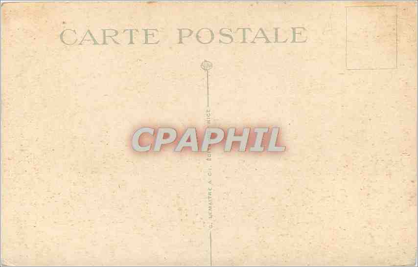 CPA Menton Vue generale prise du Cap Martin  — Rückseite